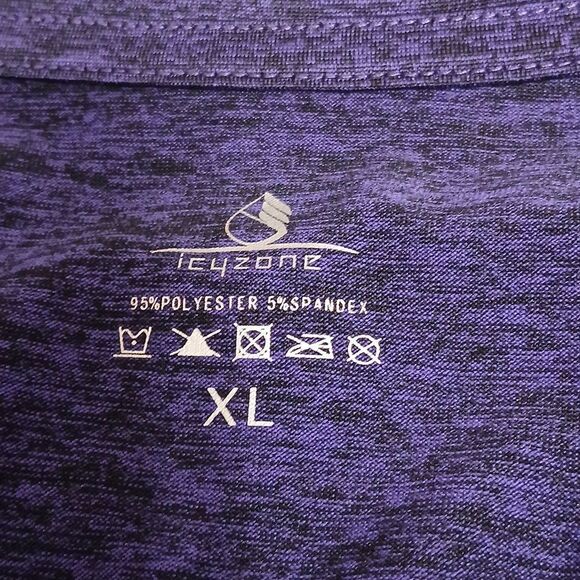 Purple V-Neck Women's Top - Picture 6 of 7